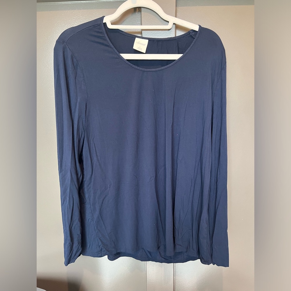 Soma Navy Long Sleeve Shirt